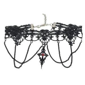 Comercio transfronterizo especializado en collares de encaje de nicho y accesorios para el cuello para subculturas. - Product Image 5