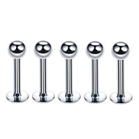Bijoux hypoallergéniques à filetage interne Labret Piercing titane lèvre goujon oreille goujons conque Piercing Cartilage boucle d'oreille