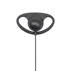 سماعة أذن على شكل حرف D سدادة أذن أذن واضحة جودة صوت سماعة أذن لاتجاهين للراديو لمستخدمي جهاز اتصال لاسلكي - Product Image 4