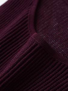 TAOP&ZA 2025秋季新款女装时尚优雅针织无袖圆领修身中长连衣裙0014015 - Product Image 4