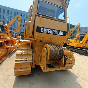 Bulldozer sur chenilles Caterpillar CATD6G D6d d6c d7g d7r d8r D9r d'occasion efficace, moteur 120 CV, pompe, capacité de bêchage 4,3 m, vidéo testée - Product Image 5