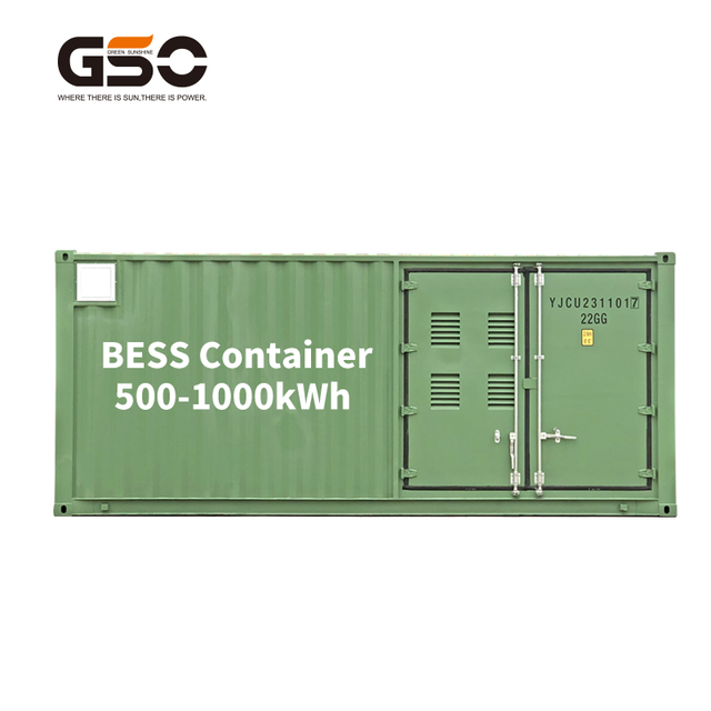 GSO Customized 2mwh BESS Industries Lithium Battery Power Storage Container