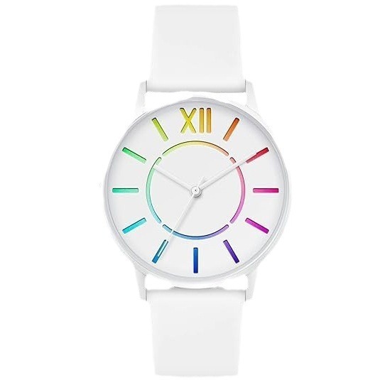 Customized Alloy Silicone Fashion Quartz Watch Ladies Casual New Fashion Watch