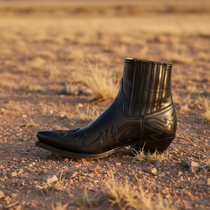 Stivali <span class=keywords><strong>da</strong></span> <span class=keywords><strong>Cowboy</strong></span> Western 2026 per Uomo e Donna, Taglie 35-48, Design Ricamato, <span class=keywords><strong>Scarpe</strong></span> a Punta, Stivaletti Martin <span class=keywords><strong>da</strong></span> Uomo, Stivali Unisex in Pelle - Product Image 4