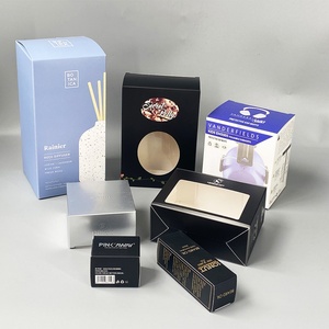 Custom Printed 3C Electronic Accessories Packaging <b>Box</b> With Hanging Hole Cosmetic Cream Paper <b>Box</b> for Luxury Skincare Packaging - Product Image 1