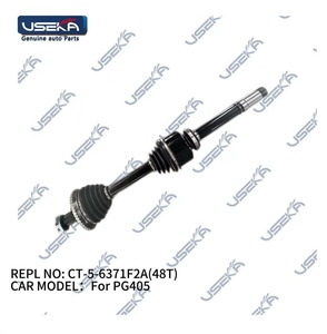 USEKA Auto Parts Arbre d'entraînement OEM CT-536371F2A (48T) Arbre d'entraînement d'arbre d'essieu de haute qualité pour <span class=keywords><strong>Peugeot</strong></span> 405 - Product Image 1
