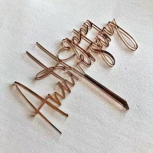 Decoración para Pastel <span class=keywords><strong>de</strong></span> Acrílico con Impresión UV XI YOU LE, para Aniversario, Herramienta para <span class=keywords><strong>Fondant</strong></span>, Molde para Hornear, Decoraciones para Pasteles - Product Image 1