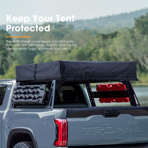 Tente <span class=keywords><strong>de</strong></span> toit à coque souple imperméable et légère <span class=keywords><strong>pour</strong></span> voiture, installation rapide, capacité <span class=keywords><strong>de</strong></span> 3 à 4 personnes <span class=keywords><strong>pour</strong></span> le camping terrestre tout-terrain 4x4 - Product Image 6