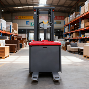 Pille çalışan reach truck ile sıcak satış dayanıklı 2 tonluk çift derin makaslı forklift. - Product Image 6