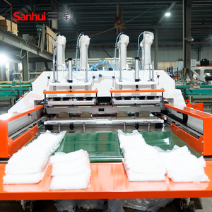 Machine de découpe à chaud pour sacs 650x2 double ligne 100-300 pièces par minute pour emballage de sacs en plastique et en papier Certifiée CE OEM ODM disponible - Product Image 3