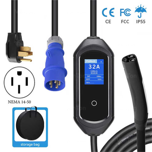 VanTon Type 2 J1772 EVSE <span class=keywords><strong>Chargeur</strong></span> portable pour la <span class=keywords><strong>maison</strong></span> 7KW 32A Mode <span class=keywords><strong>tesla</strong></span> AC Ev <span class=keywords><strong>Chargeur</strong></span> avec écran d'affichage - Product Image 2