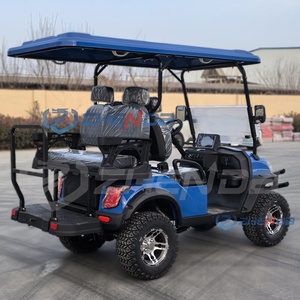 Carritos de Golf Eléctricos Azules Recién Llegados, Venta de Carritos de Golf de 4 Plazas, Precio de Fábrica - Product Image 4