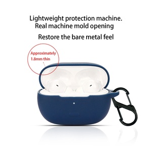 Funda protectora de silicona para <span class=keywords><strong>Xiaomi</strong></span> <span class=keywords><strong>Redmi</strong></span> <span class=keywords><strong>Buds</strong></span> <span class=keywords><strong>4</strong></span> <span class=keywords><strong>Pro</strong></span>, auriculares inalámbricos a prueba de agua y polvo - Product Image 6
