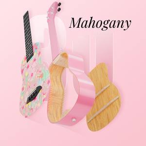 Jelo SLG-U1 23 \ "in fibra di carbonio Ukulele laterale 4 corde basso giocattolo con corde in Nylon Design classico prezzo all'ingrosso - Product Image 4