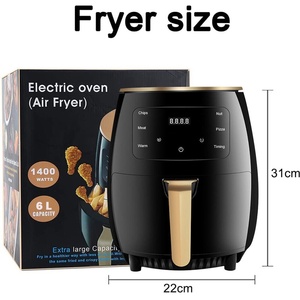 <span class=keywords><strong>Friteuse</strong></span> à air de cuisson sans huile saine 6L Mini Deep Digital the Power Toaster Four Air Fryer - Product Image 5