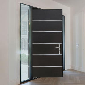 <span class=keywords><strong>Porte</strong></span> d'entrée intérieure en bois noir, <span class=keywords><strong>prix</strong></span> raisonnable, couleurs de peinture d'appartement, ignifuge, noyau solide turc, <span class=keywords><strong>porte</strong></span> isolée - Product Image 2