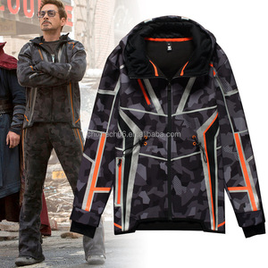 <span class=keywords><strong>Avengers</strong></span>: Infinity - Abrigo al Estilo de Tony, Mercancía de <span class=keywords><strong>Avengers</strong></span>: Infinity, Traje de Batalla MK50, <span class=keywords><strong>Sudadera</strong></span> de Iron Man - Product Image 2