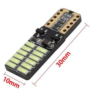 Nouvelles ampoules LED T10 4014 24SMD W5W 168 12V avec garantie de 2 ans pour feux de positionnement et clignotants de voiture – Accessoires d'éclairage automobile - Product Image 4