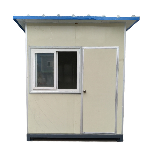 7.54 ft * 7.54 ft * 7.87 ft Custom Portable Cabin for Kiosk and Guard Room