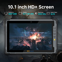 Tablette robuste industrielle ONERugged M10T 10 pouces, 1000 nits, lisible en plein soleil, Android 14, NFC, RJ45, 10000 mAh, PC étanche IP65