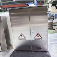 Barre omnibus en cuivre résistant à la corrosion en acier inoxydable 304, indice de protection IP54, avec panneau MCCB pour boîtier de distribution et de commande CE