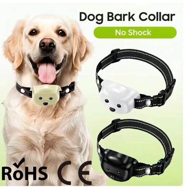OEM/ODM No Shock High Quality Rechargeable Anti Bark Collar No Shock Smart No Bark Control Collars for all Size Dog