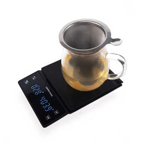 Báscula digital para cocina, nueva báscula electrónica para café, color negro - Product Image 4