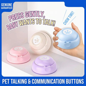Pet voice recording <b>button</b> Talking training tool for <b>dogs</b> Cat communication device Interactive pet training toy - Product Image 5