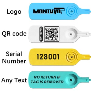 Biểu tượng tùy chỉnh con dấu nhựa tag cho quần áo giày may Zip Tie tag - Product Image 3