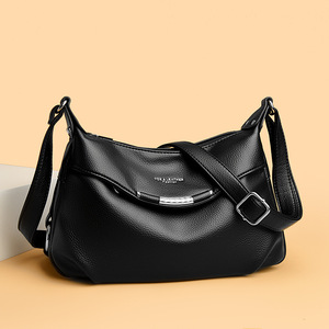 New High Quality Women Messenger Bags for Women Pu Leather Handbags Crossbody Bags Ladies Designer Shoulder Bags <b>Tote</b> Top-handle - Product Image 1