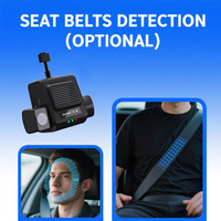 Lotim LCD40 4CH WiFi Car Dashcam 4G AI Dual Lens 1080P Perekam Video Mobil GPS Tracking Garansi 1 Tahun Kontrol Aplikasi Perekam Video Bahasa Inggris