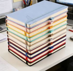 Promotional Gift A4 A5 A6 Leather Notebook Customized Inner Page Binding Elastic Strap Notebook With Pu Cover - Product Image 5