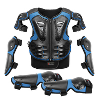 Ensemble de protection pour moto, équipement de protection pour enfants, combinaison de cyclisme, patinage en plein air, équipement de ski, ensemble de cinq pièces