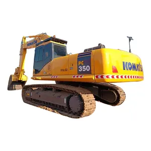 Factory Wholesale Provide komatsu pc350-7 crawler excavator 1.6cbm Bucket capacity digger