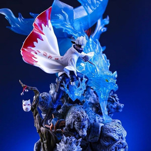 Gros Résine Artisanat Bijoux Mukakashi Figure Grande Sixième Version Statue Modèle Ornements Tendance Périphérie Dessin Animé Peint À La Main - Product Image 3