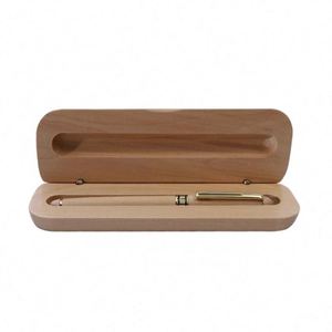 High Quality Custom Logo Wooden Ballpoint <b>Pen</b> Set Signature <b>Pen</b> with Wooden Box Wholesale Customized Logo Ballpoint <b>Pens</b> - Product Image 2