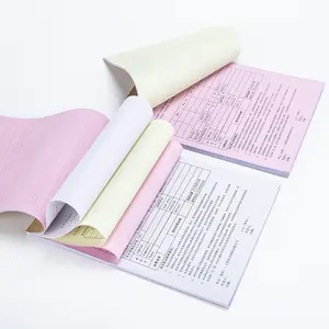 China Fabricage Afdrukken Kassa Bestelling Boekwontvang Factuur Carbonless Papier