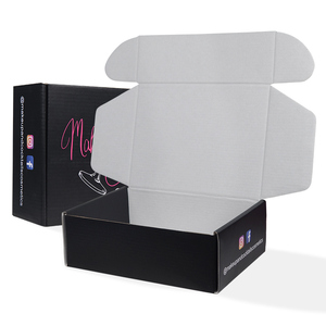 Caja <span class=keywords><strong>de</strong></span> embalaje <span class=keywords><strong>de</strong></span> papel <span class=keywords><strong>de</strong></span> cartón corrugado Rosa negro personalizada <span class=keywords><strong>de</strong></span> alta calidad Manejo <span class=keywords><strong>de</strong></span> impresión <span class=keywords><strong>de</strong></span> revestimiento UV para calcetines Envío <span class=keywords><strong>Precio</strong></span> <span class=keywords><strong>de</strong></span> fábrica - Product Image 1