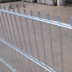 Clôture à double fil soudé / Clôture à double fil horizontal soudé / Clôture à double fil horizontal soudé / Panneaux de sécurité en treillis métallique à double fil - Product Image 6