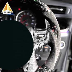 Pièces détachées de course Bouton de commande du volant Table de volant Ensemble de couvertures de volant en <span class=keywords><strong>bois</strong></span> pour Toyota Alphard - Product Image 4