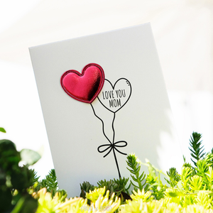 New DIY Da tình yêu 3D tim thiệp chúc mừng thẻ ngày của mẹ handmade thiệp chúc mừng Thẻ quà tặng - Product Image 1