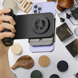 Supporto Magnetico Wireless per Fotocamera con Otturatore, Anti-vibrazione, per Selfie, Compatibile con Android/iOS, Montaggio su Cruscotto, Letto, Scrivania - Product Image 3