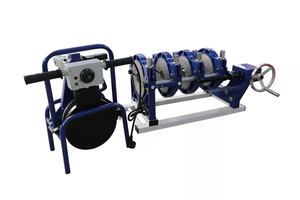 Máquina de Soldadura Manual a Tope para Tuberías de HDPE con Volante Manual, Suministro Directo de Fábrica, MS160-4 - Product Image 1