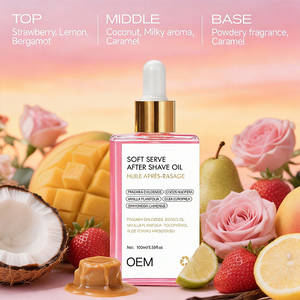 Huile après-<span class=keywords><strong>rasage</strong></span> parfumée Soft Serve, soin corporel, huile essentielle, huile de <span class=keywords><strong>rasage</strong></span> hydratante, sérum pour femmes et hommes - Product Image 1