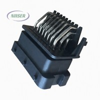 Connecteur automobile étanche 24 voies HCCPHPE24BKA90F IP68, connecteur mâle hybride SICMA 1,5 2,8 mm à traversée de trou à souder
