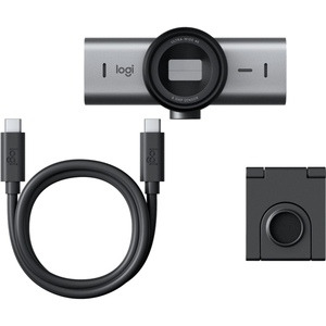 Original <span class=keywords><strong>Logitech</strong></span> MX <span class=keywords><strong>BRIO</strong></span> 4K Ultra HD Cámara de red en vivo Cámara de anclaje de videoconferencia de oficina - Product Image 2
