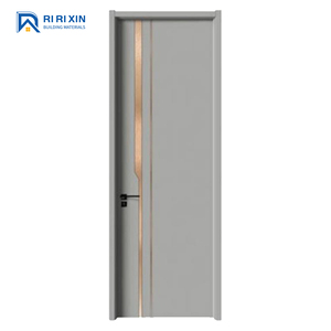 Conception simple prix de gros compétitif wpc 100% cadres de portes insonorisées étanches portes intérieures - Product Image 4