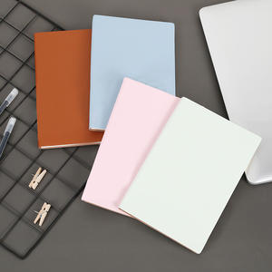 Customized Solid Color <b>Notepad</b> <b>A5</b> A6 Pu Leather Notebook Business Office Notebook Journal Book Wholesale - Product Image 3