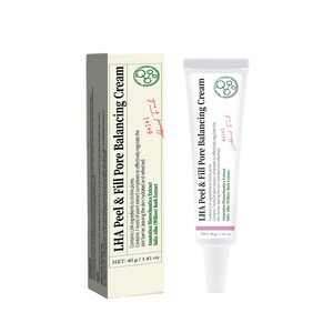 Crema Suavizante con Niacinamida y Extracto de Té Verde, Crema Equilibrante con LHA, Exfoliante y Rellenadora de Poros, Crema Vegana de Limpieza Profunda - Product Image 1
