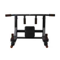 Barre de traction et de musculation réglable en acier, à fixer au mur, équipement de fitness pour la maison, noir, charge maximale 300 kg
